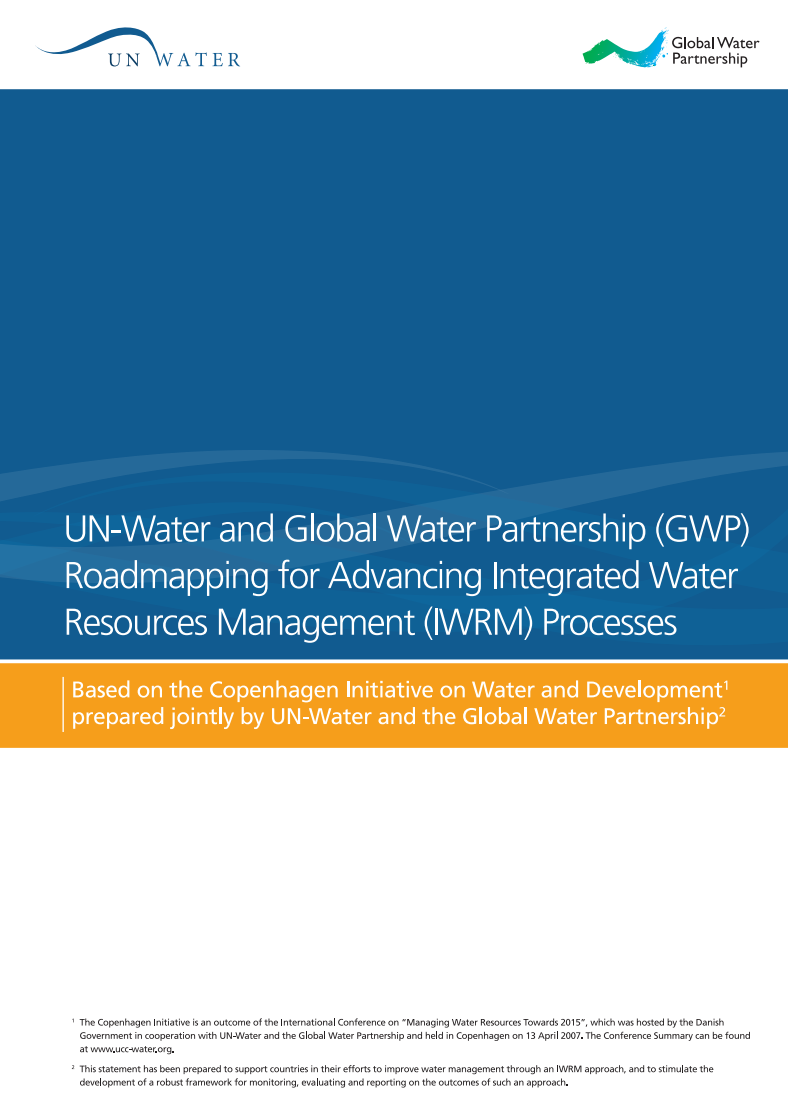 Un Water And Global Water Partnership Roadmapping For - 